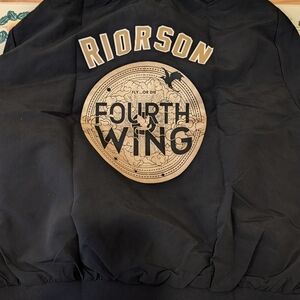 Fourth Wing Red Sox Black Jacket Fenway Event Size XL